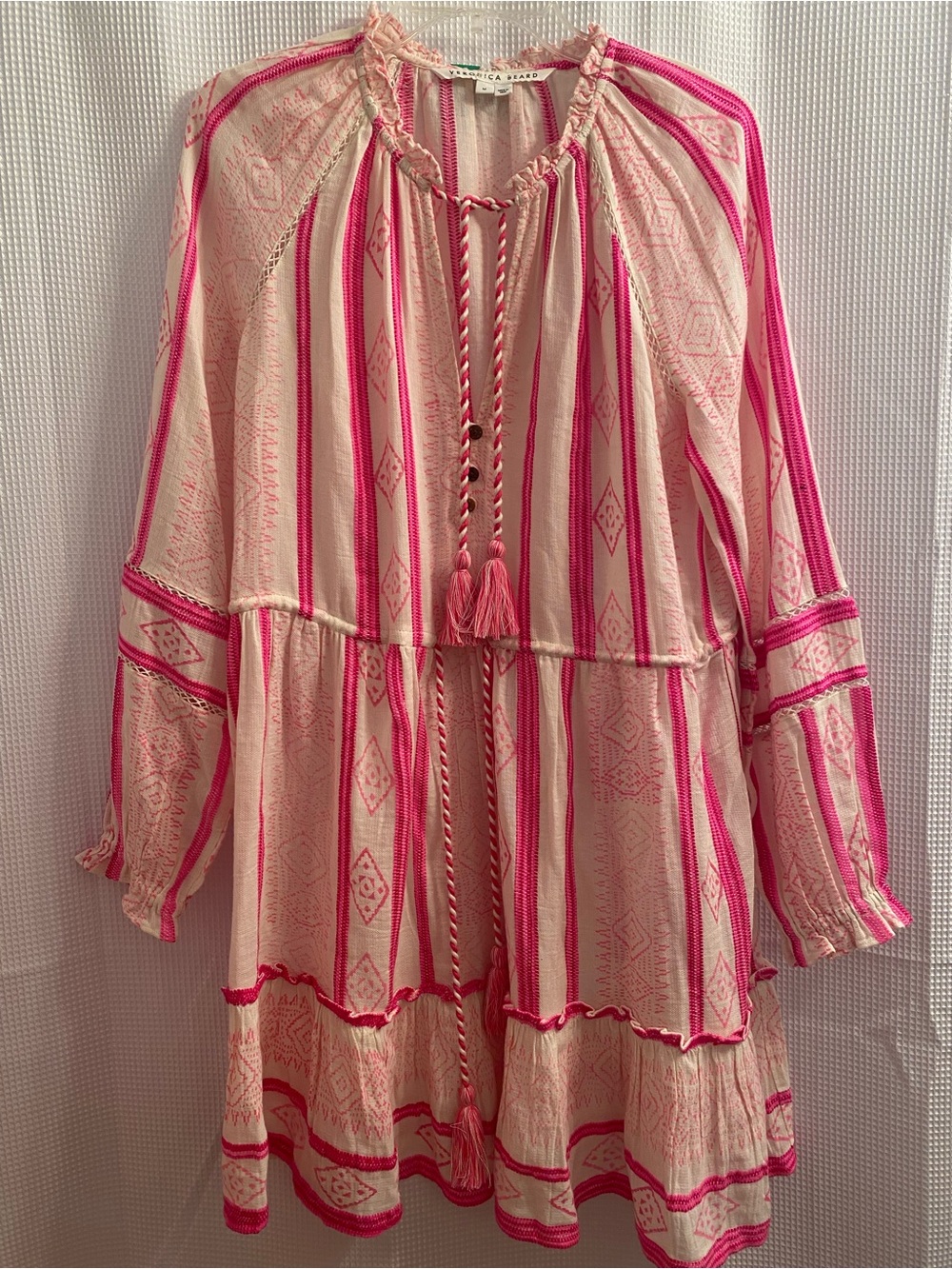Veronica Beard Danica Embroidered Mini Dress - Picture 3 of 9